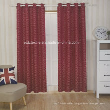 Polyester Embroidery Like Jacquard New Pattern Window Curtain